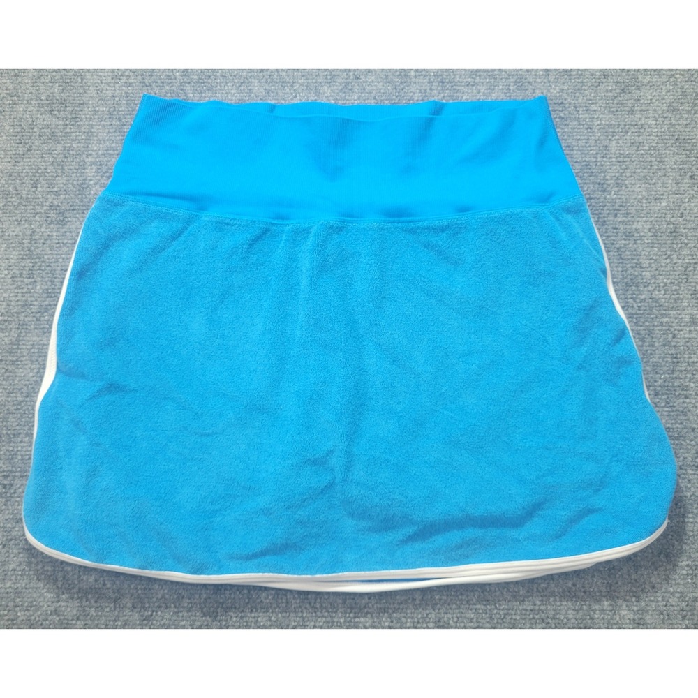 OFFLINE by Aerie Blue Terry Cloth Skort Large Activewear Tennis Skirt